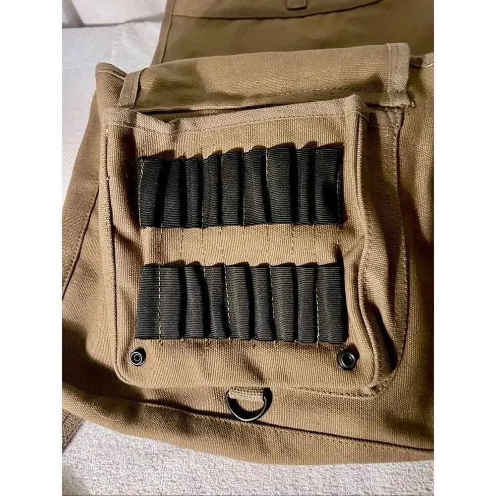 Rothco Israeli Military Paratrooper Emblem Canvas Shoulder Messenger Bag NWOT
